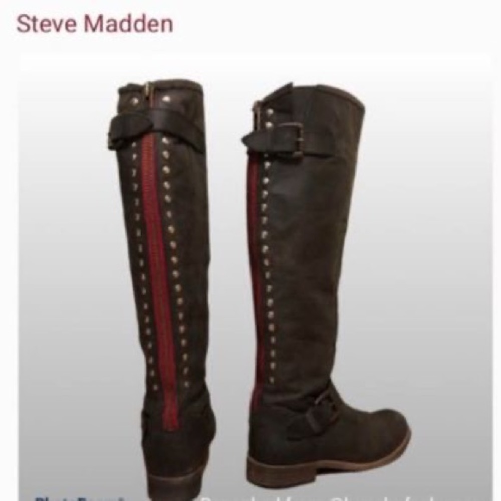 Steve Madden Size 8 Riding Boot